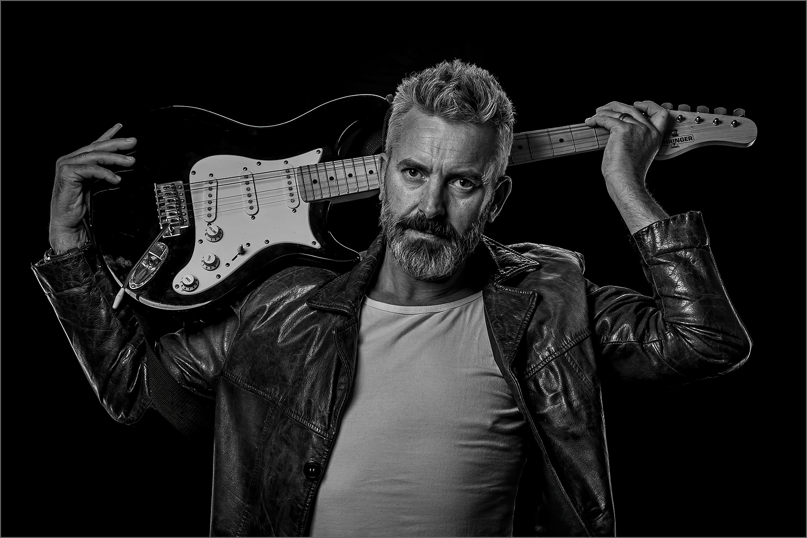 Rock Star in Mono - Open Pictorial Mono - Stephen Kangisser - 1st Place