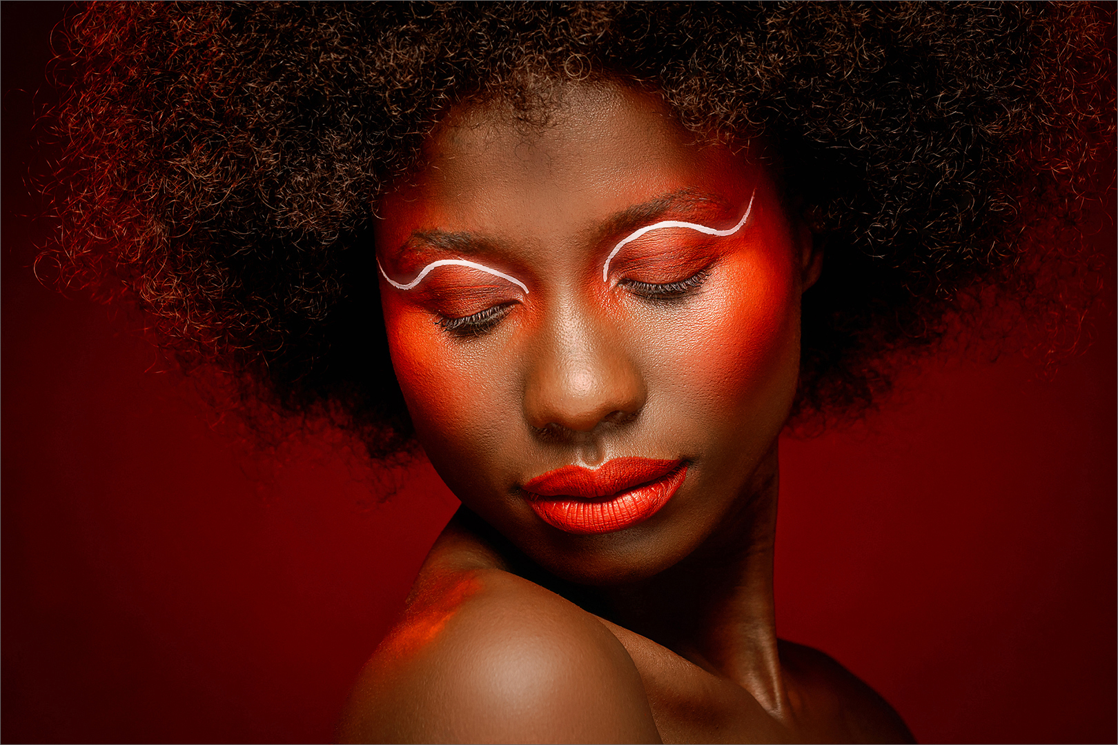 African Lady D - Cynthia Uren - Set Subject - 3rd Place