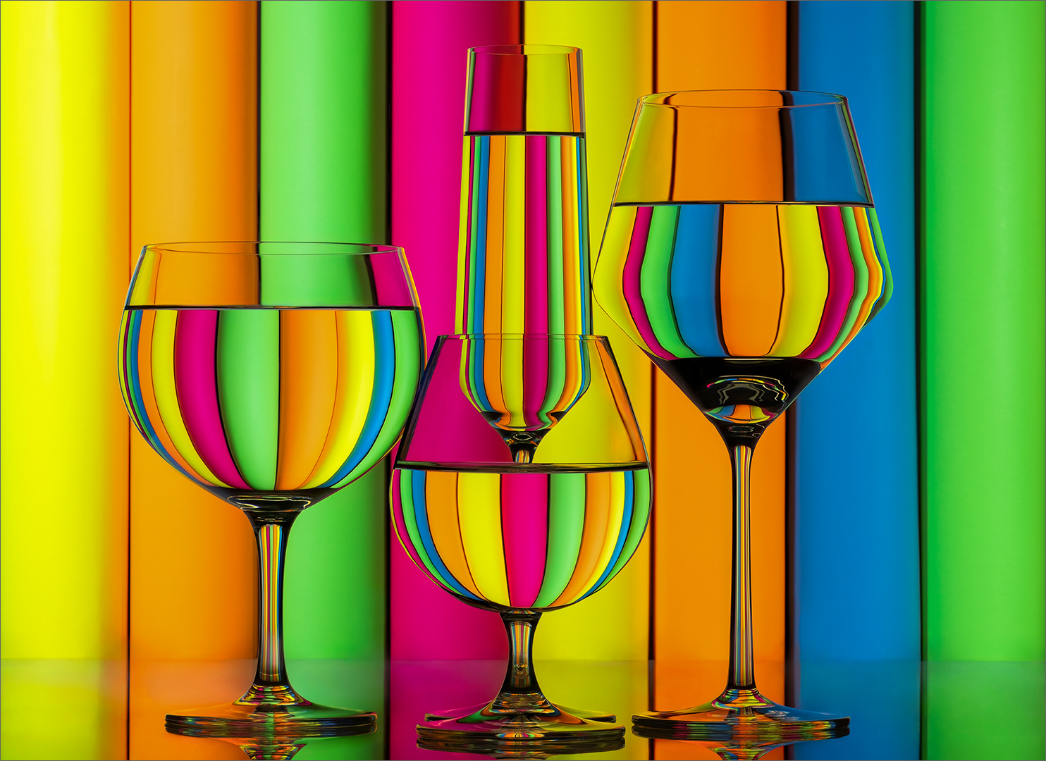 Colourful Glasses - Ana Kaplan - Set Subject - 1st Place
