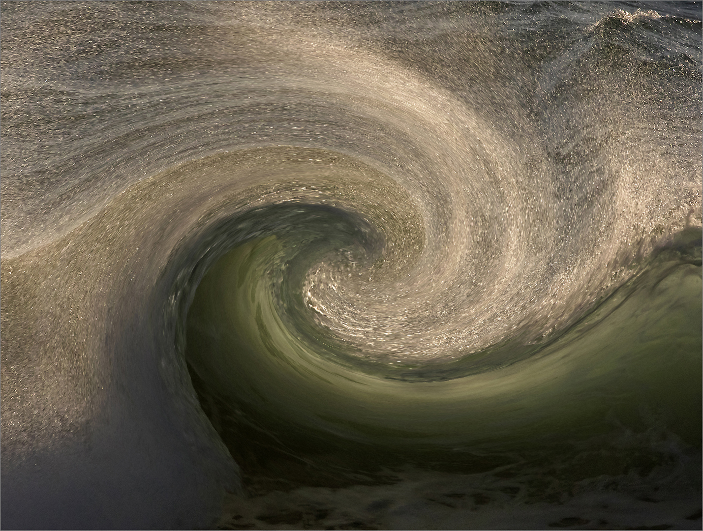 Wave Folding Over - Jack Weinberg - Set Subject - 3rd Place