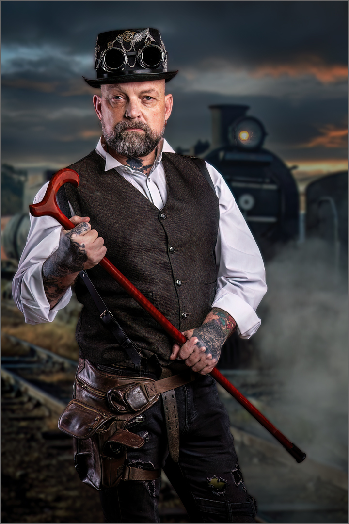 Steam Punk on Track - Stephen Kangisser - Senior Winner