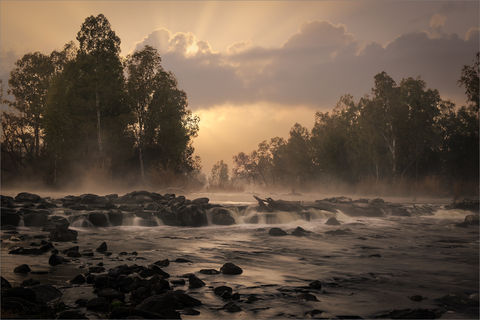 River Sunrise - Open Scapes - Cynthia Nicholl - 3rd Place